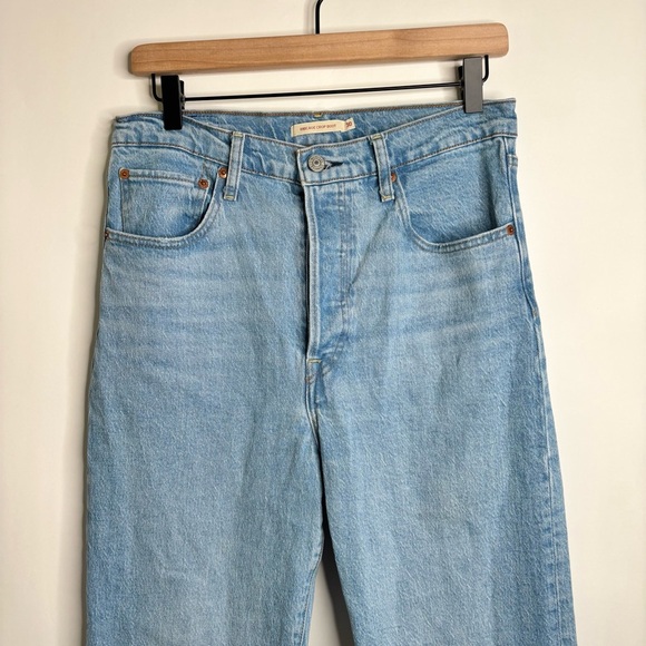 Levi’s Ribcage Cropped Bootcut Jeans Jazz Away size 30 - Picture 4 of 14